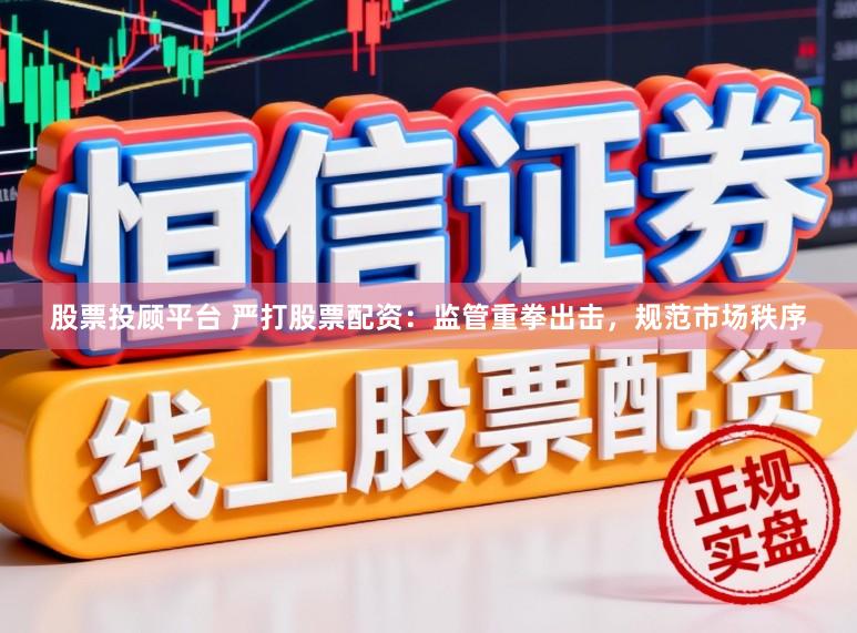 股票投顾平台 严打股票配资：监管重拳出击，规范市场秩序