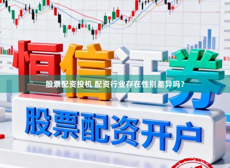 股票配资投机 配资行业存在性别差异吗？